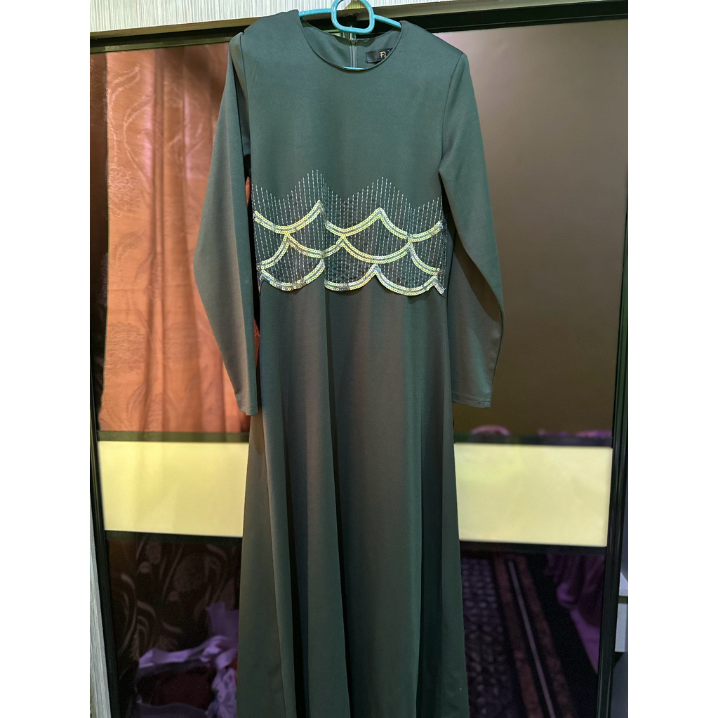 DRESS / JUBAH FIRST LADY GREEN
