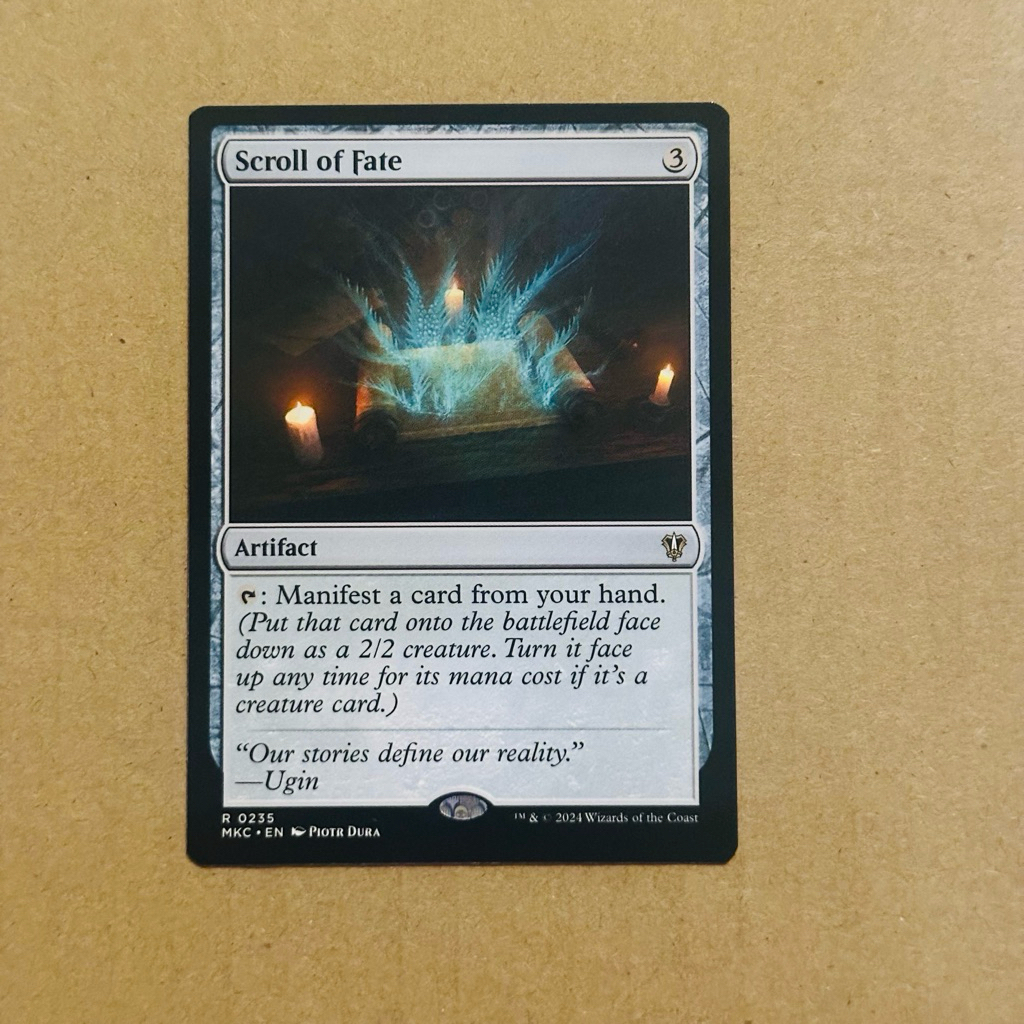 [MTG] Scroll of Fate : MKC