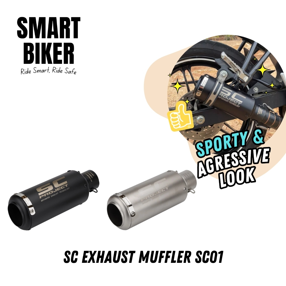 SC-Project SC01 Performance Racing ท่อไอเสีย – ดีไซน์การไหลของสูง