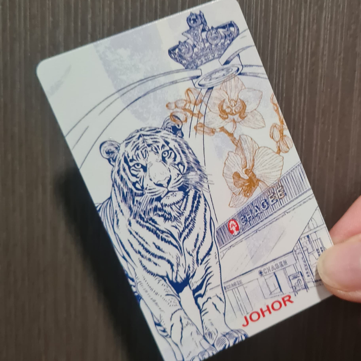 บริการการพิมพ์ UV Touch N Go Card /การ์ดสมาชิก - / Chagee Custom Design NFC TNG Card Touch and Go Ca