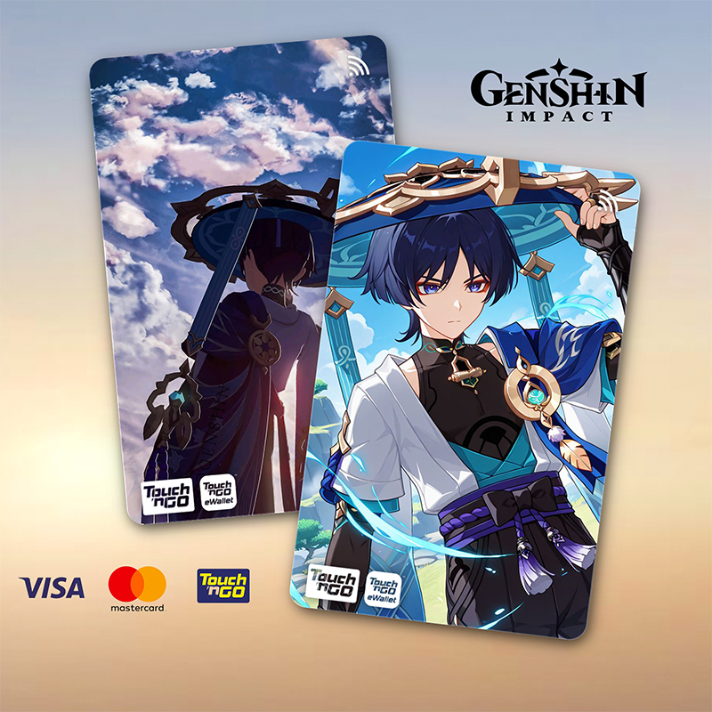 WANDERER SCARAMOUCHE TNG - สัมผัส N GO สติ๊กเกอร์ SPIDERMAN CARD / ฝาครอบสติ๊กเกอร์ ATM, การ์ด TNG, 