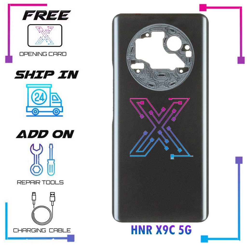 ฝาหลังสําหรับ HONOR X9C 5G BRP-NX1 (กระจกหลัง)