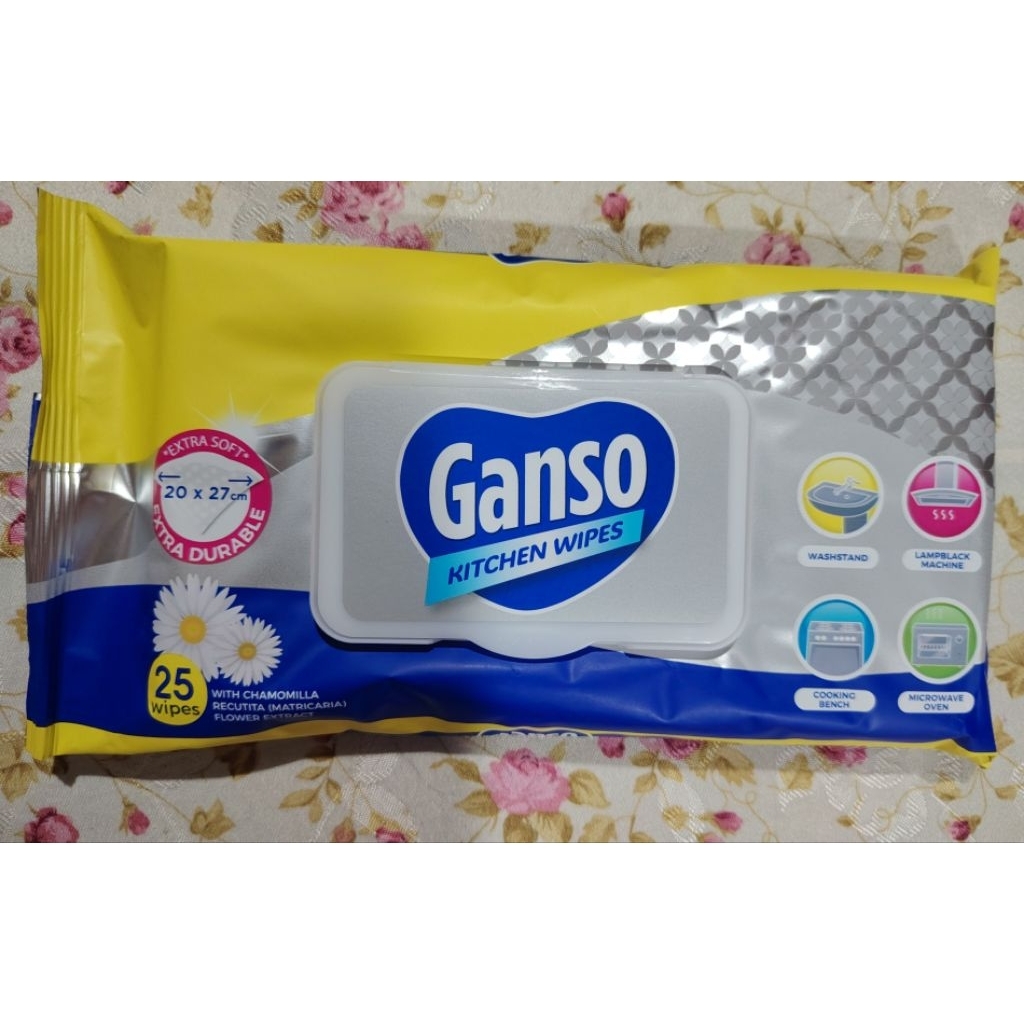 GANSO KITCHEN WIPES พร้อม CHAMOMILLA