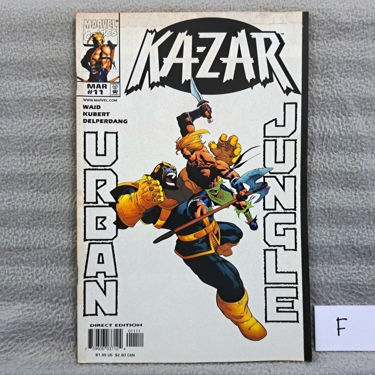 Ka-Za 11 (Marvel Comics) Andy Kubert, Mark Waid