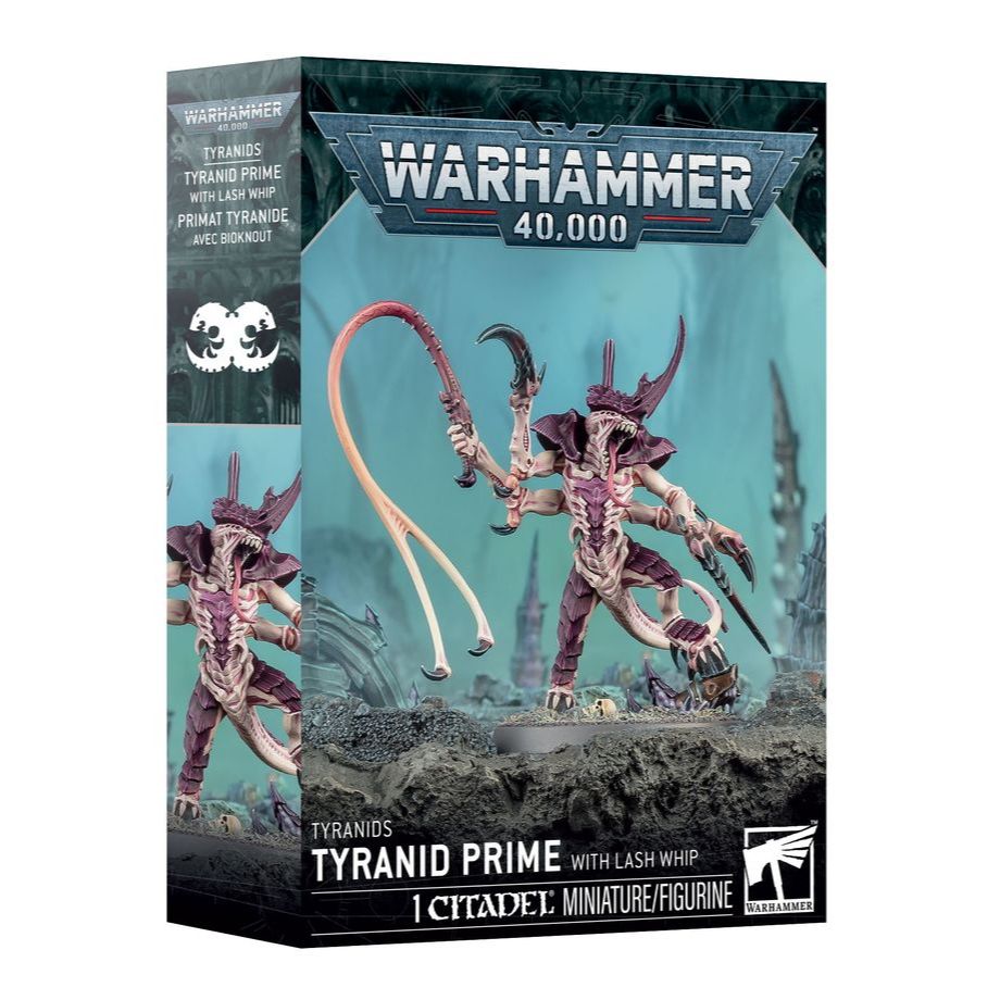 Tyranid Prime พร้อมขนตาแส้