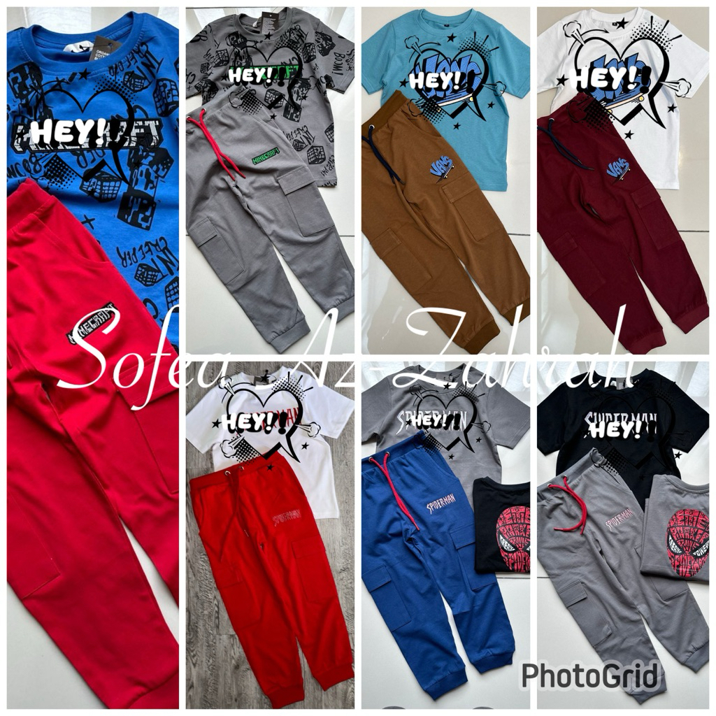 ️New Arrival ️Premium Playset Boy Longpant Size 2-12y