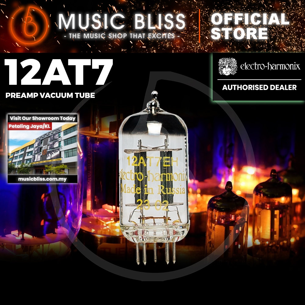 หลอดสูญญากาศปรีแอมป์ Electro Harmonix 12AT7 (Electro-Harmonix / EHX)