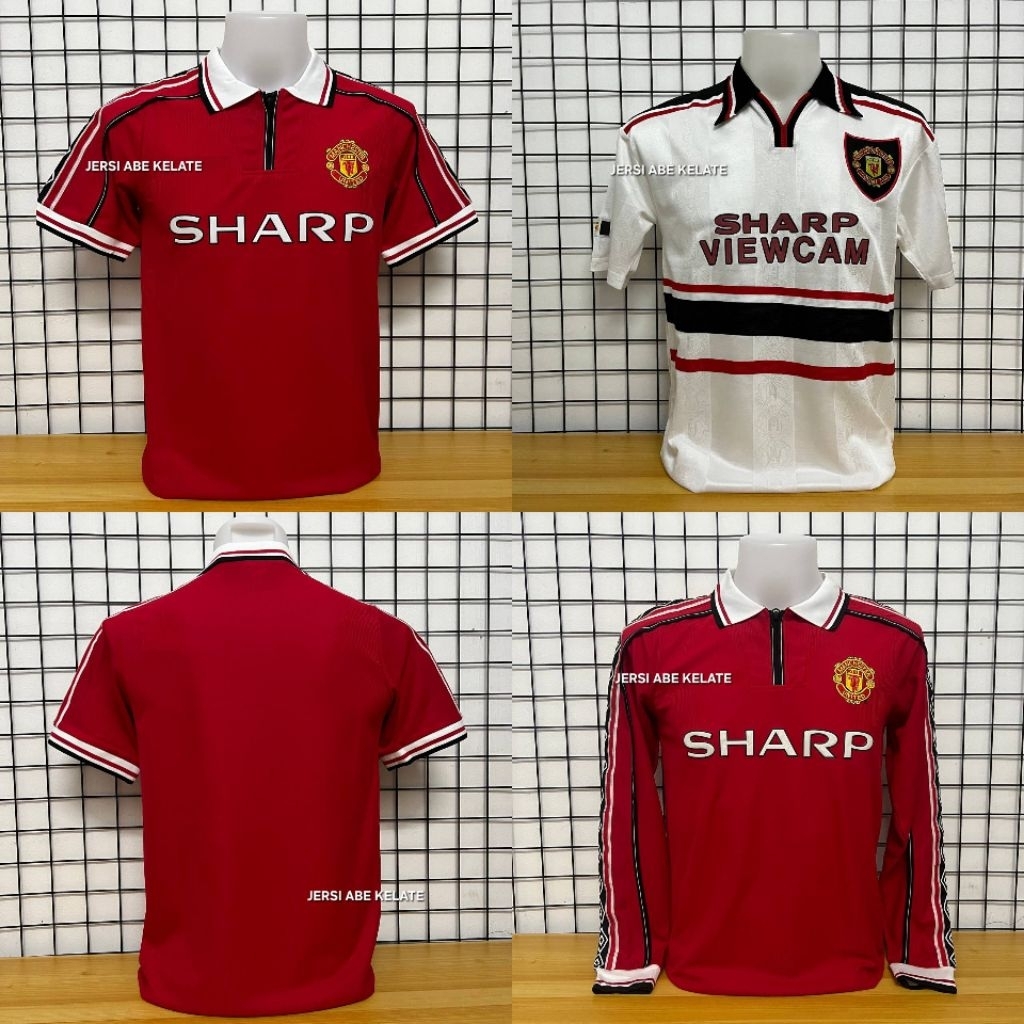 เสื้อแข่งแฟนๆ Man United 98/99 Retro S - 2XL