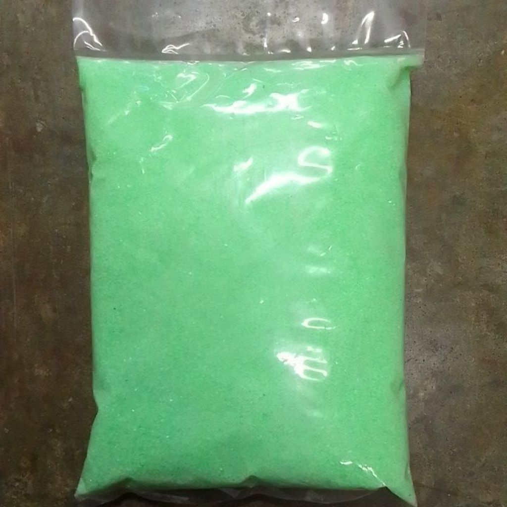 รีแพ็ค 1KG COLOUR SAND MIX (HIJAU)