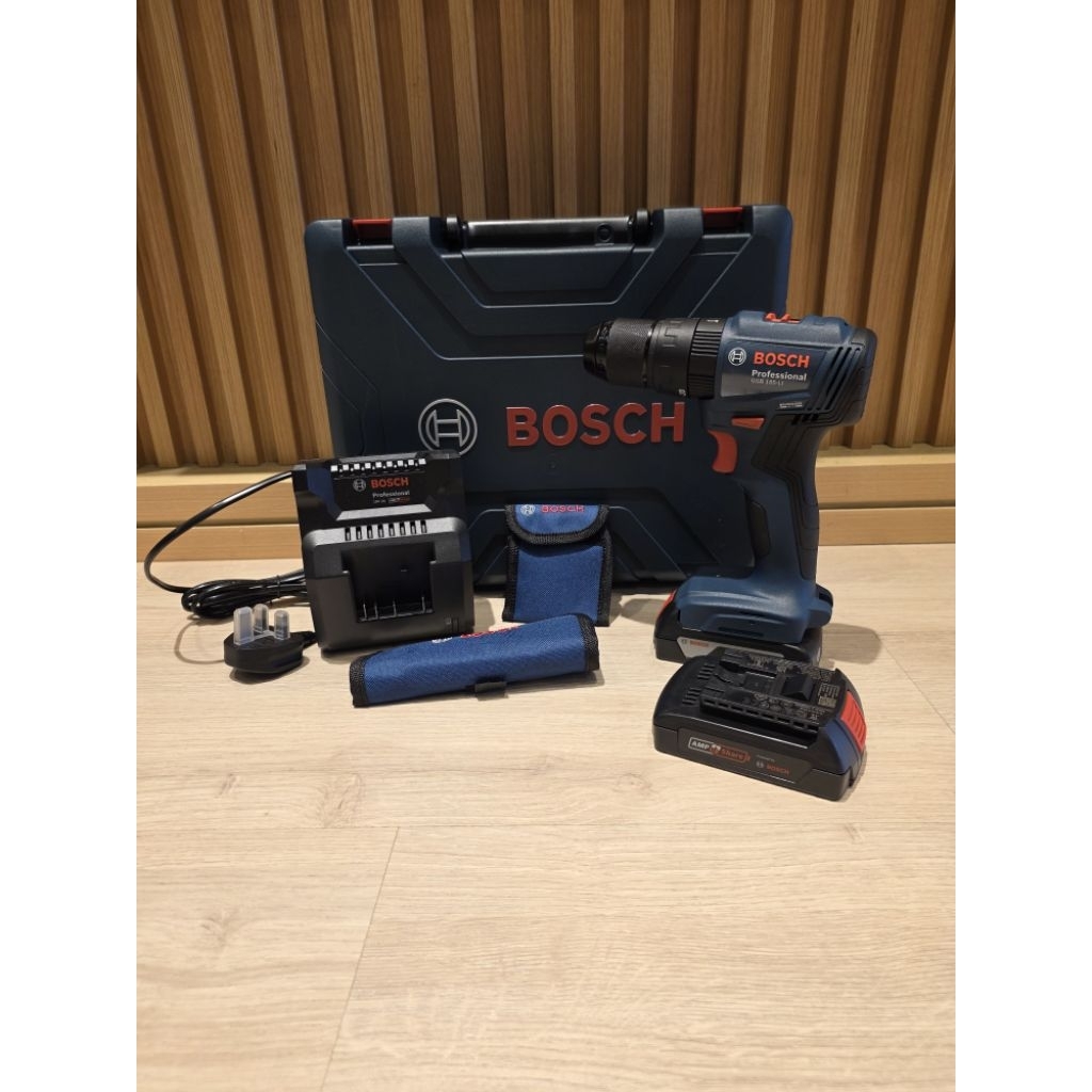 สว่านกระแทกไร้สาย Bosch 18v, GSB185LI (GSB185-LI) cw Solo หรือชุด