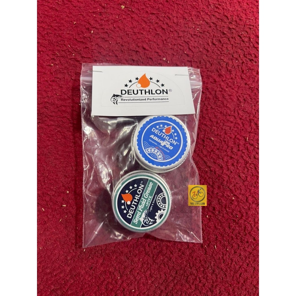 DEUTHLON จาระบีกึ่งของเหลว 10ml + Aqua Pro Hydrophobic + LIGHT & Smooth 10ml Soft GRS รอกตกปลาน้ํามันหล่อลื่นบํารุงรักษา