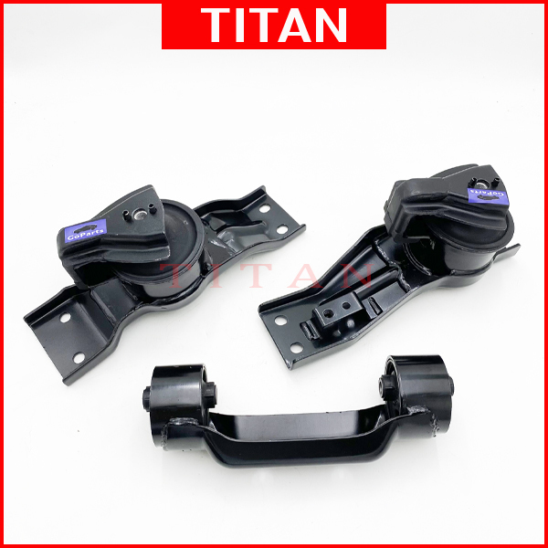 (3 ชิ้น) ติดตั้งเครื่องยนต์ + ติดตั้งกล่องเกียร์ Mitsubishi Pajero Io H67 H76 H77