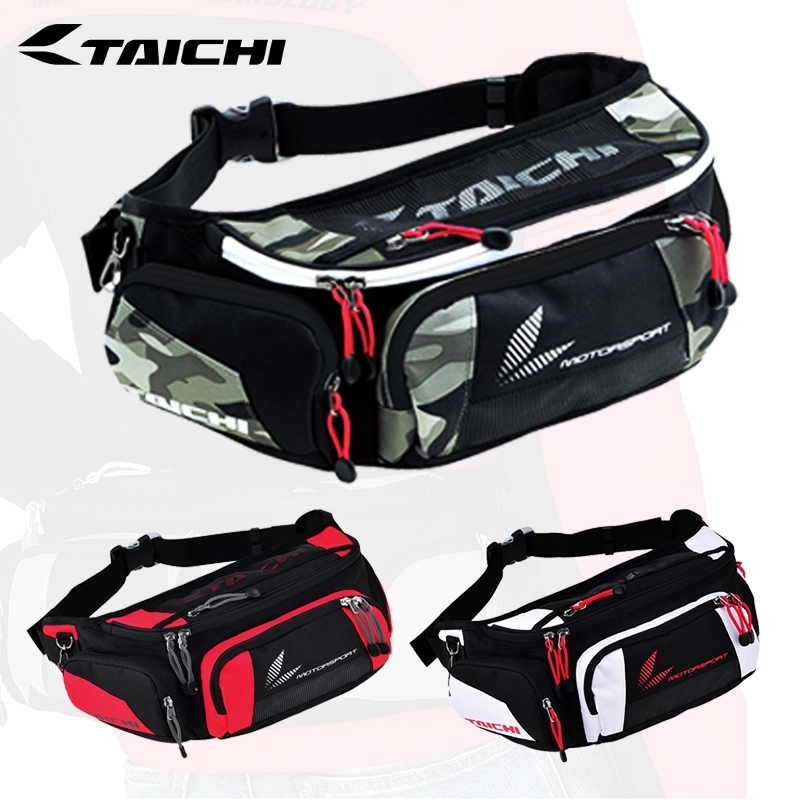 RSB Taichi 267 กระเป๋าคาดเอวมอเตอร์ไซค์ - กระเป๋ากันน้ําสําหรับผู้ชาย กระเป๋าเข็มขัดพร้อมหลายช่องสํา