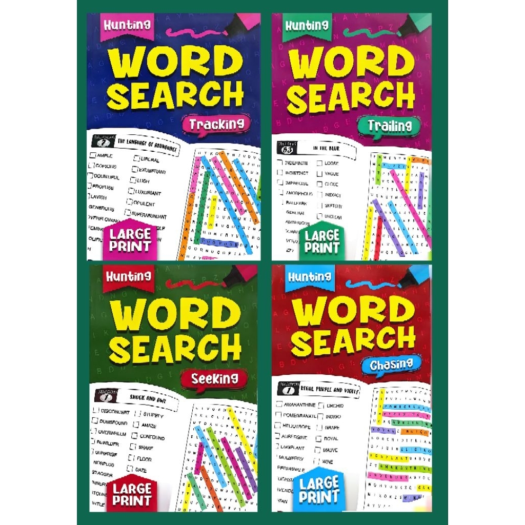 HUNTING WORD SEARCH LARGE PRINT (MAXIM PRESS)