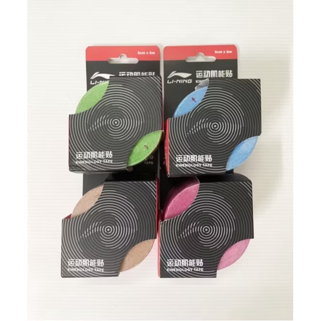 Li-Ning Kinesiology Sport Tape & Protection Sport Tape สําหรับวอลเลย์บอลบาสเก็ตบอล