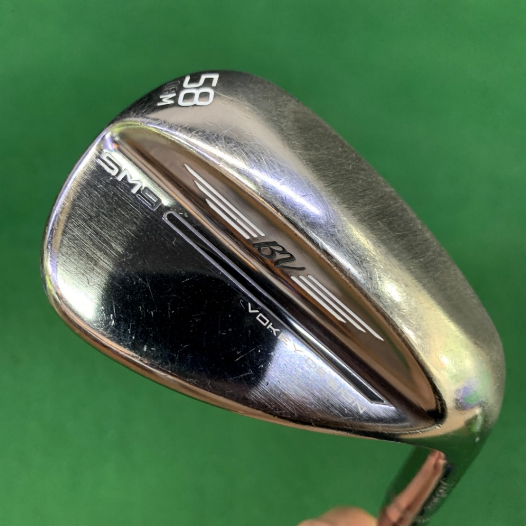 🇯🇵Titleist Vokey SM9 BRASHED STEEL Wedge 58-08M Dynamic Gold FlexWEDGE ใช้