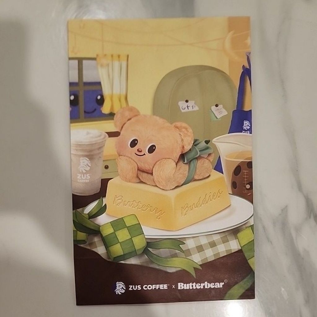 Zus Coffee X Butter Bear Paper Bag (มีจํานวนจํากัด)