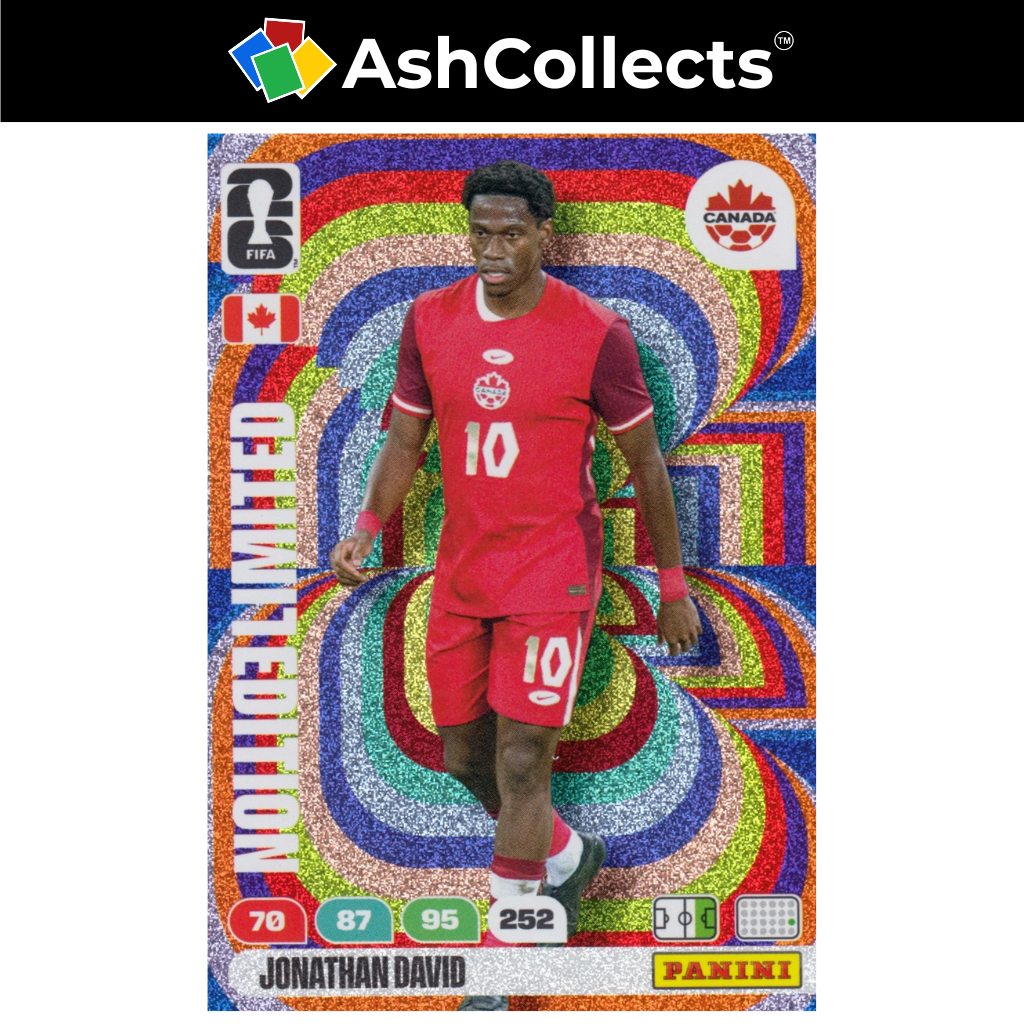PANINI ADRENALYN XL FIFA WORLD CUP 2026 Limited Edition Jonathan David Canada