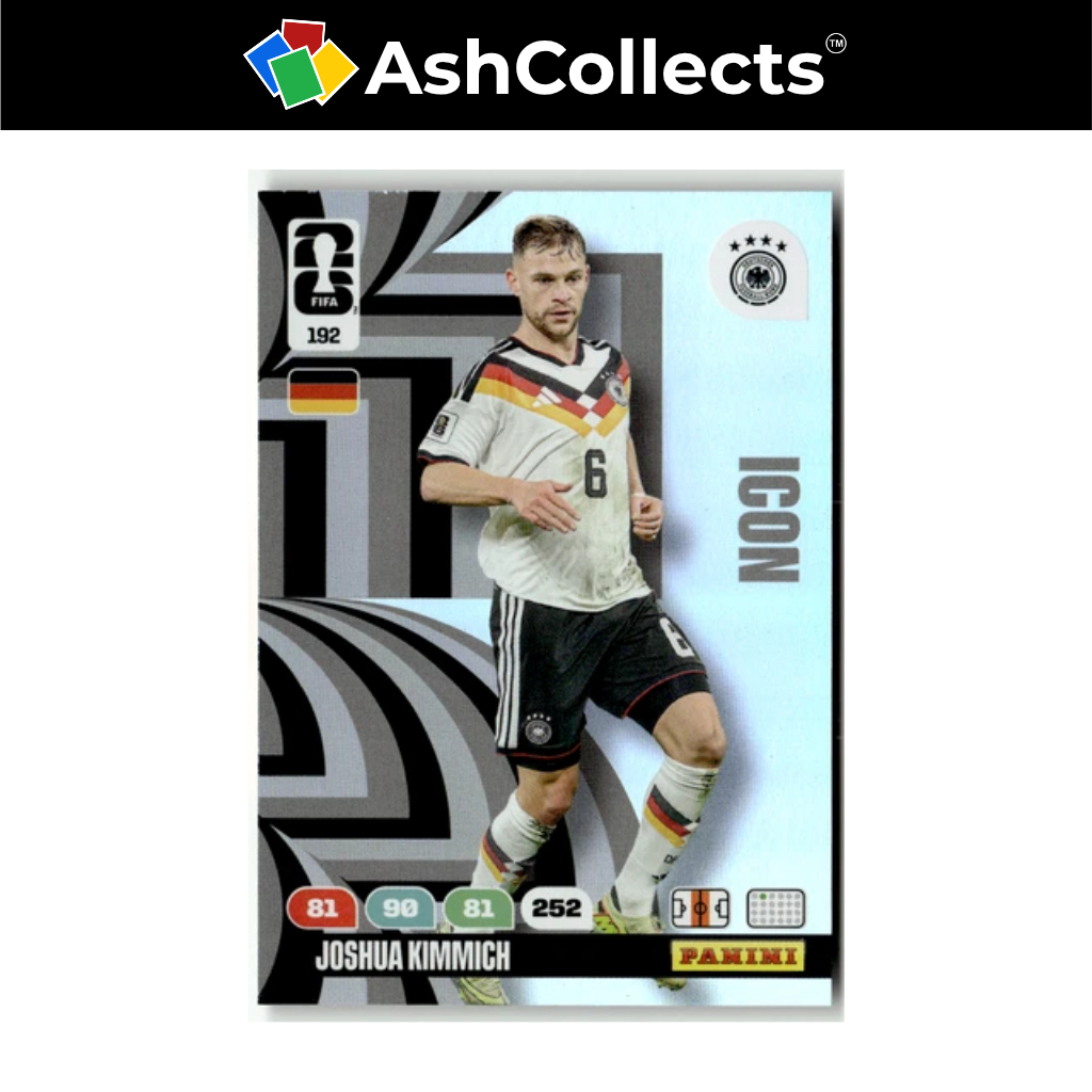 FIFA Panini World Cup Adrenalyn 2026 No. 192 Joshua Kimmich Icon