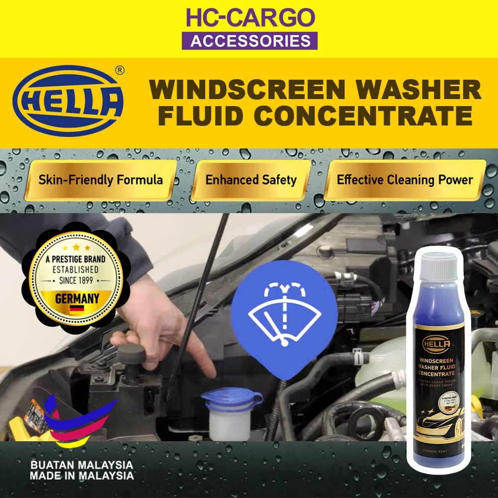 HELLA Windscreen / Windshield Washer Fluid Concentrate 35ml