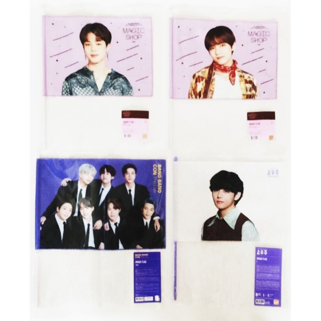 BTS/BANGTAN BOYS : IMAGE FLAG JULY25 !! ️-( % official & authentic Japan/Korea edition 日/เกาหลีสไตล์