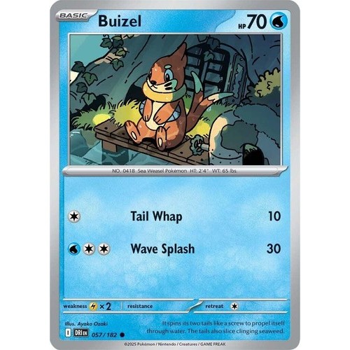 Destine Rival Buizel 057/182 NA 057/182