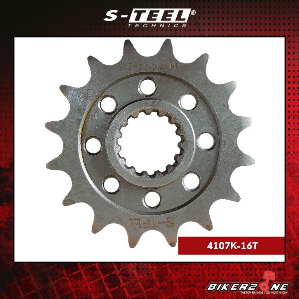 S-TEEL สเตอร์หน้ารถจักรยานยนต์สําหรับ DUCATI 1100 PANIGALE V4 S (4107K-16T)