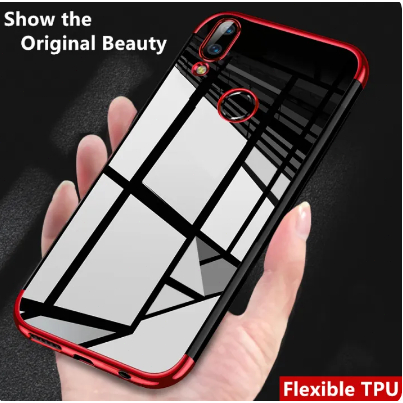 สําหรับ Huawei Y9 2019 JKM-LX1 LX2 LX3 Slim Soft Clear Silicon เคสป้องกันฝาหลัง