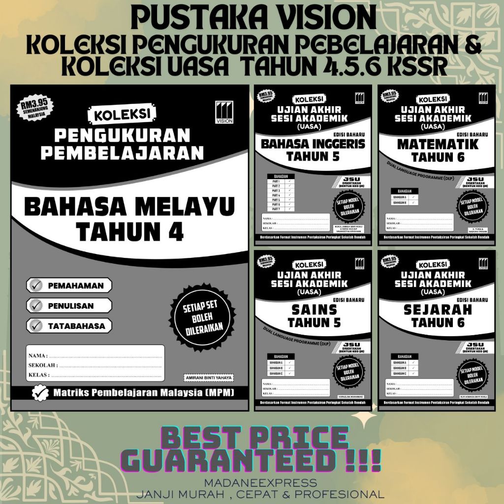 [XPRESS] VESION: LEARNING & UASA MEASUREMENT COLLECTION YEAR 4.5.6 KSSR