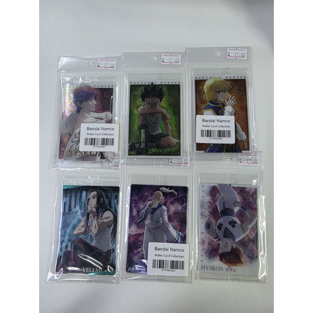 ️ Bandai Namco Official Wafer Collection Card Hunter x Hunter