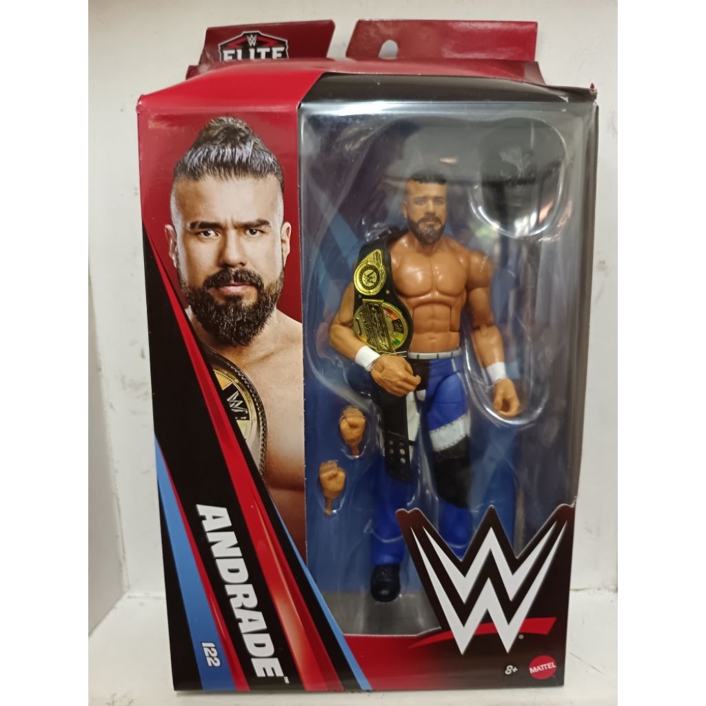 (กล่องความเสียหาย) Mattel WWE Elite Series 122 Andrade Wrestling Action Figure