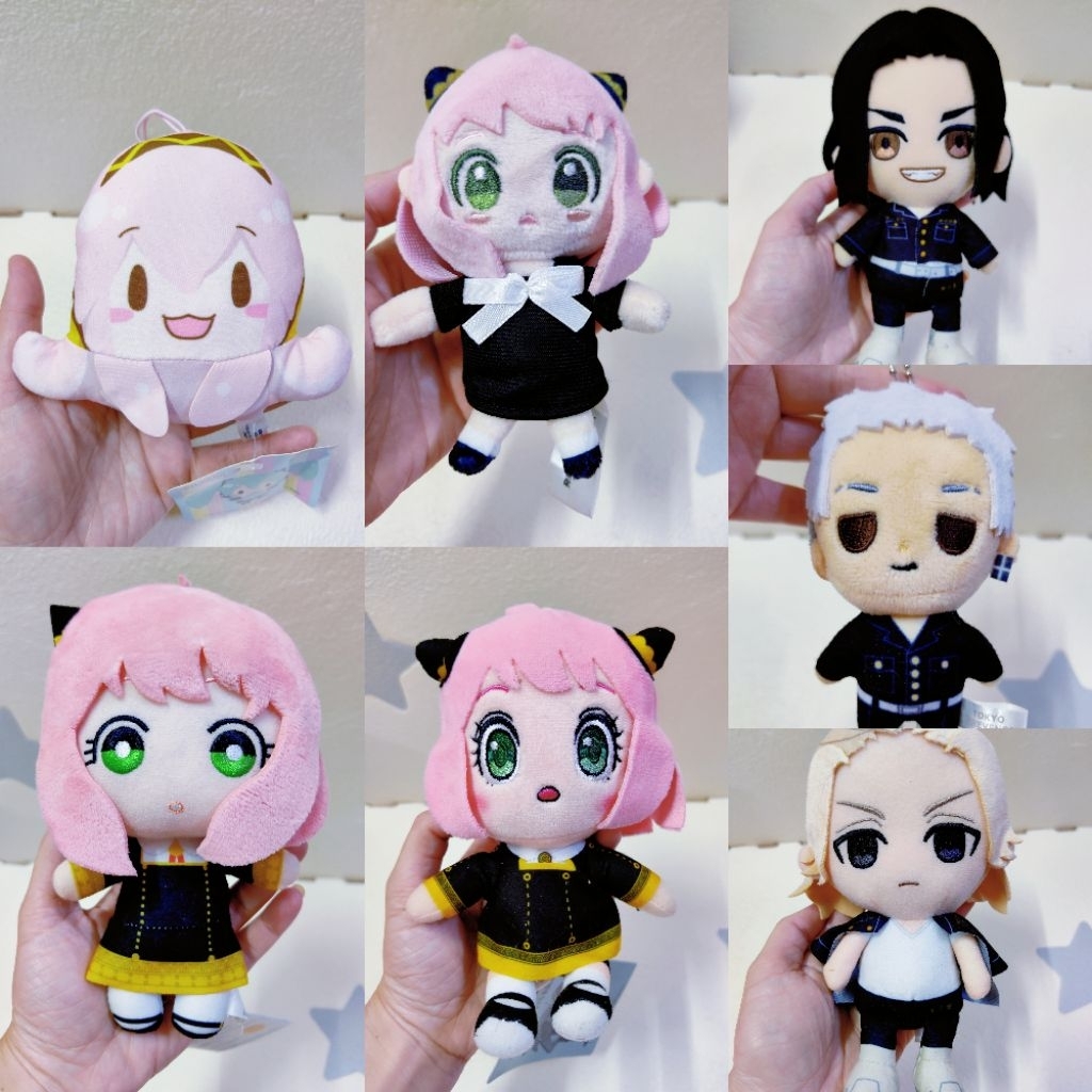 Preloved soft toy/พวงกุญแจ A24 Tokyo Revengers Mikey Sano Chifuyu Matsuno Spy x ครอบครัว Anya Forger