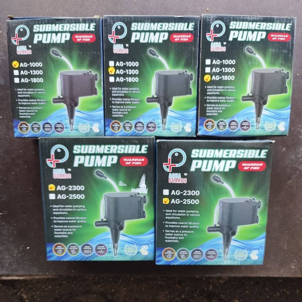 ปั๊มจุ่ม Aqua Guards AG-1000, AG-1300, AG-1800, AG-2300, AG-2500