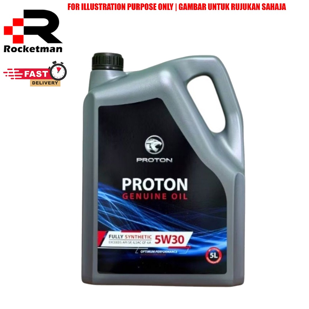 PROTON OIL FULLY SYNTHETIC 5W30 ENGINE OIL (5L)