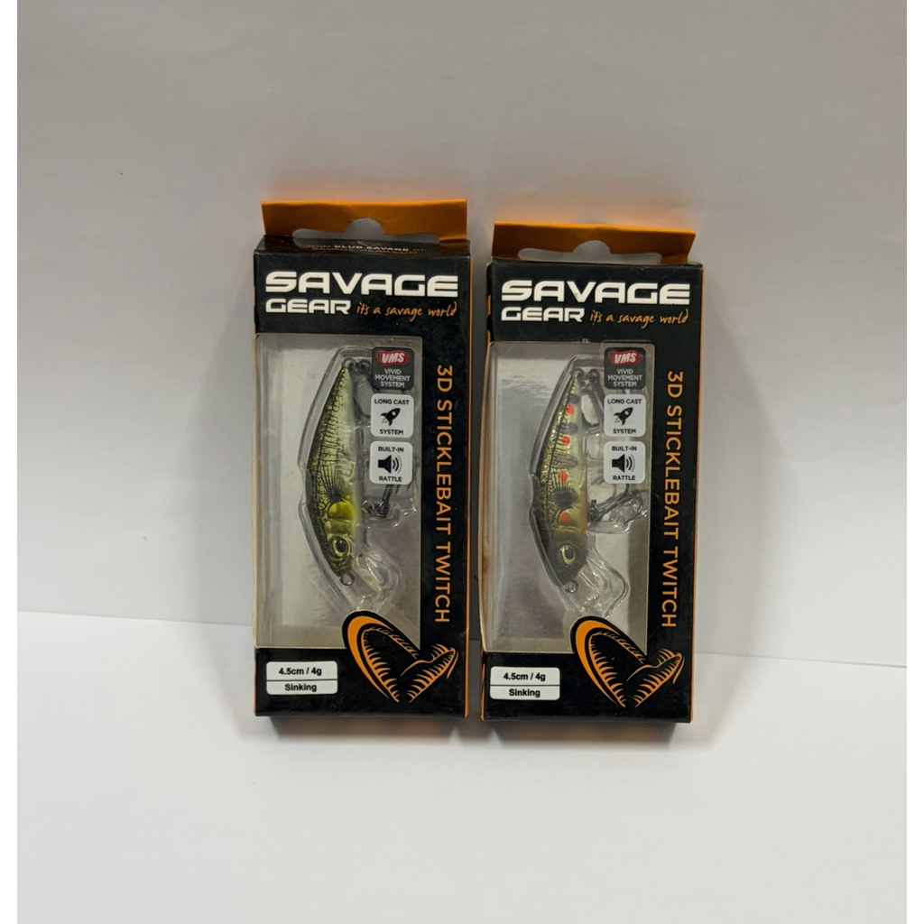 SAVAGE GEAR 3D STICKLEBAIT TWITCH 45