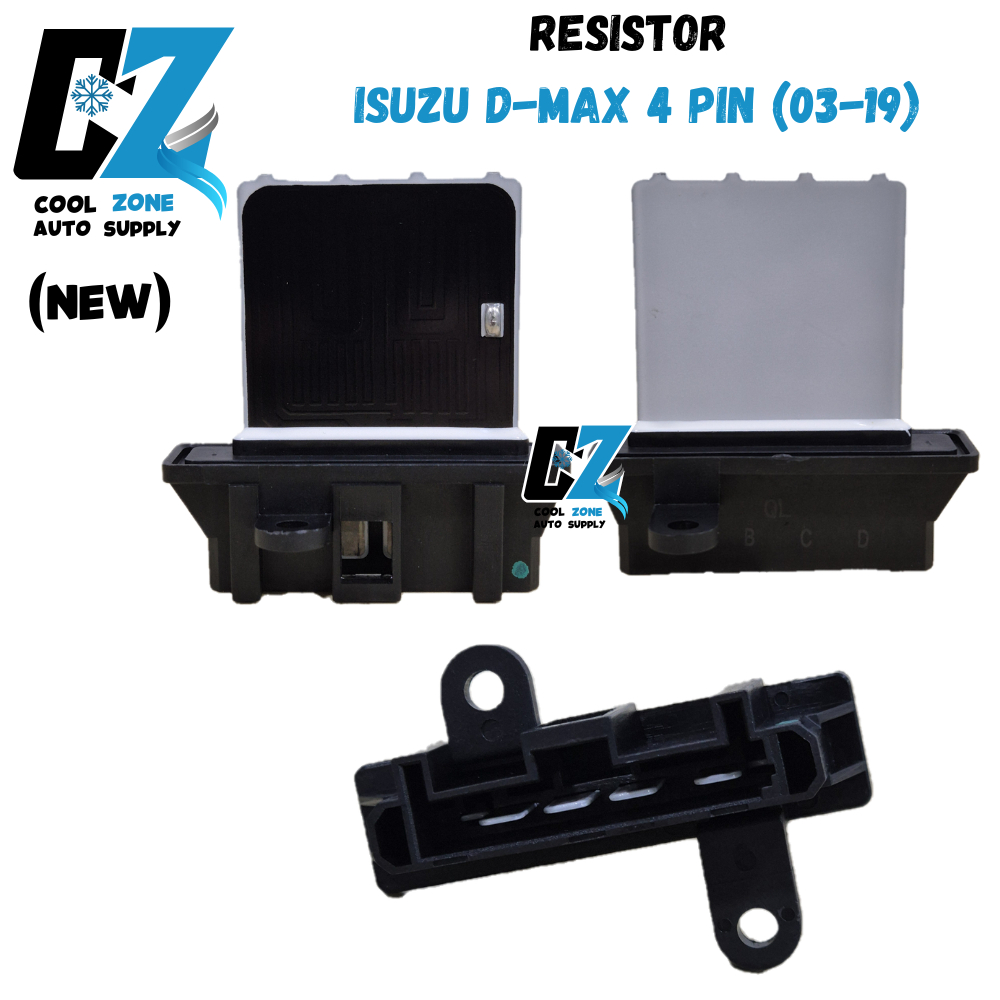RESISTOR ISUZU D-MAX 2003-2019 (4 PIN) DMAX RESISTOR