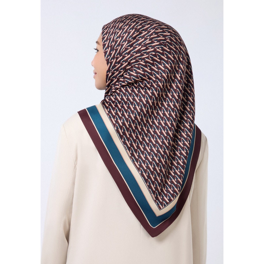 ARIANI SQUARE CIPHER TWILL PRINTED