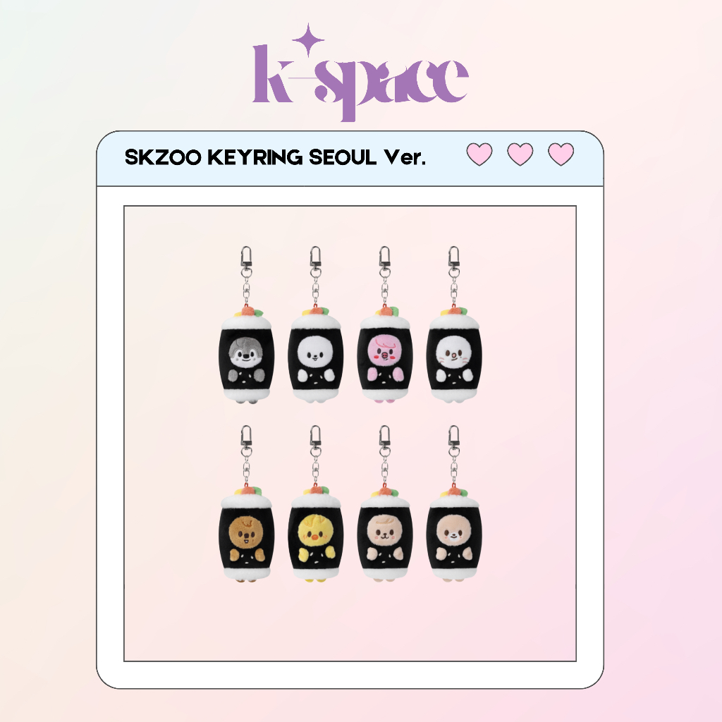 SKZOO Everywhere All Around The World - SKZOO KEYRING SEOUL Ver.