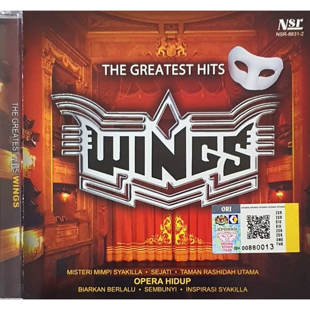 CD Langu - Wings The Greatest Hits (2 แผ่น)