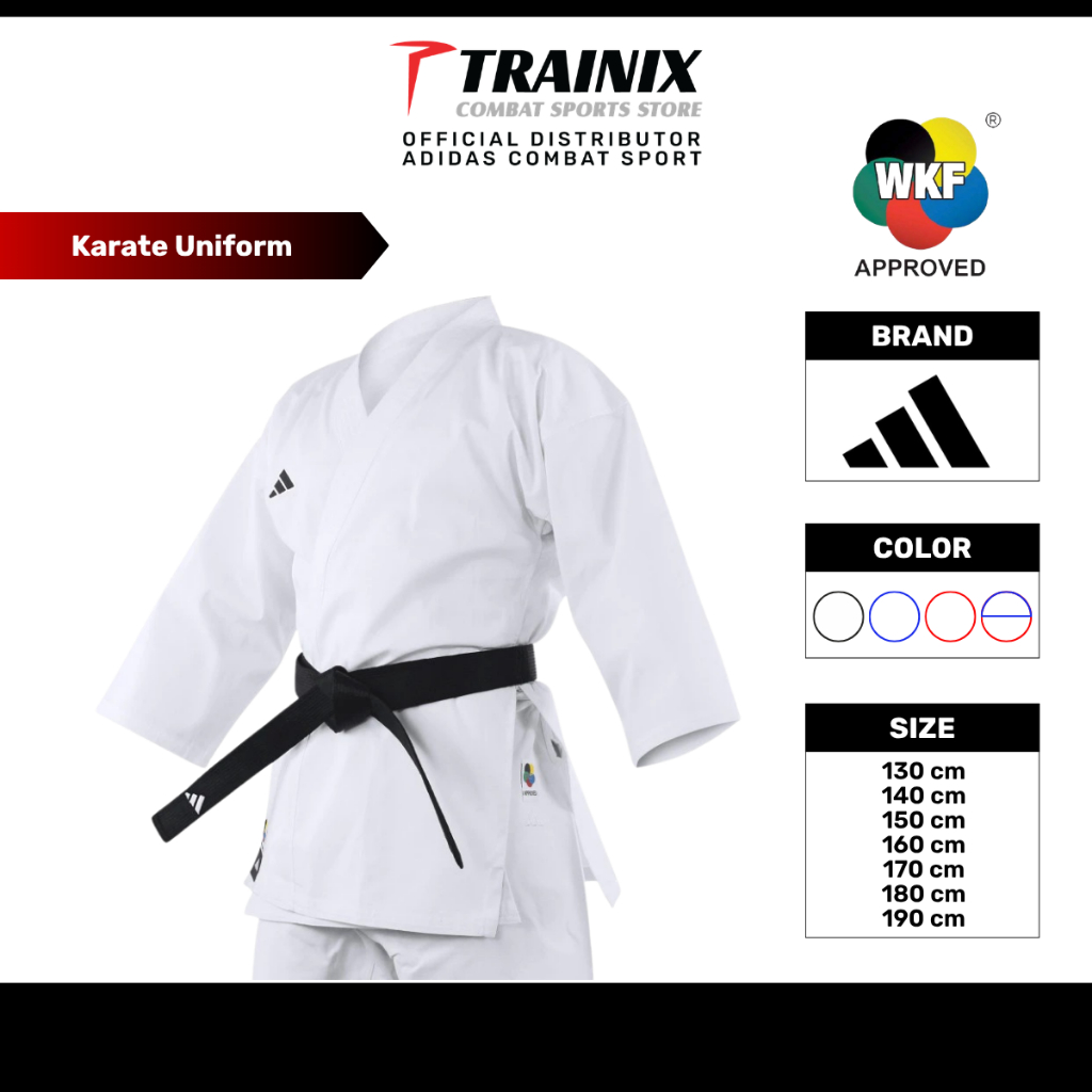 Adidas KARATE Kumite AdiClub เครื่องแบบคาราเต้ - K220C
