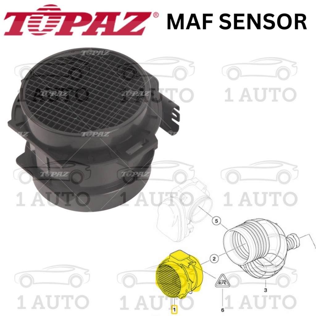 TOPAZ MAF SENSOR BMW M54 B30 X3 E83 3.0 E65 E66 730i Z4 E85 3.0i
