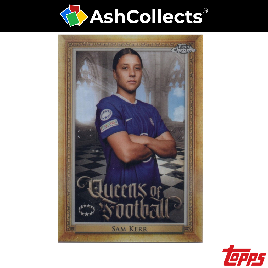 Topps Chrome UWCL 2022-23 Womens Champions League Numbered Insert Sam Kerr Aitana Bonmati Rolfo