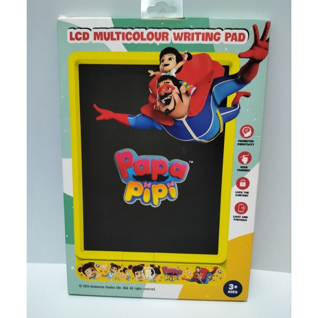 LCD MULTICOLOUR WRITING PAD 9.5 inci