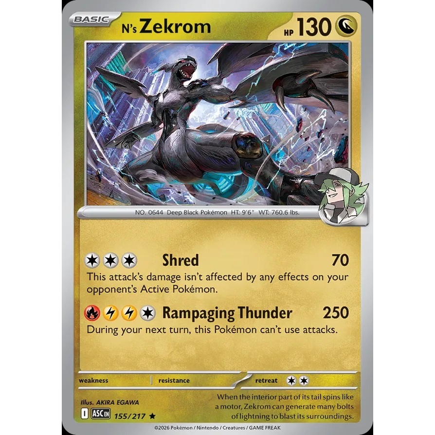 Pokémon TCG - Ns Zekrom Basic
