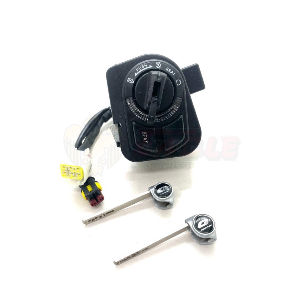 QJMOTOR LTR150 สวิตช์จุดระเบิด Lockset 88000TA70010 88000TA70000