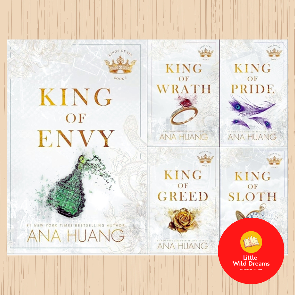 หนังสือภาษาอังกฤษ : Kings of Sin Series 1 Wrath 2 Pride 3 Greed 4 Sloth 5 Envy Ana Huang