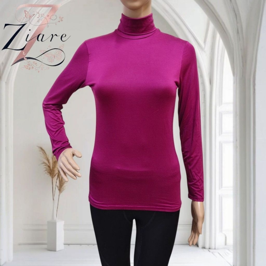 TTN70 (ไซส์ M) Uniqlo Heattech เสื้อคอเต่าอุ่นด้านใน