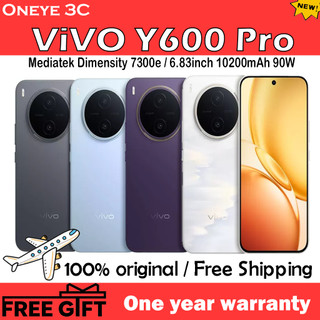 VIVO Y600 Pro Smartphone Mediatek Dimensity 7300e 6.83inch 10200mAh 90W Fast Charge Dual SIM