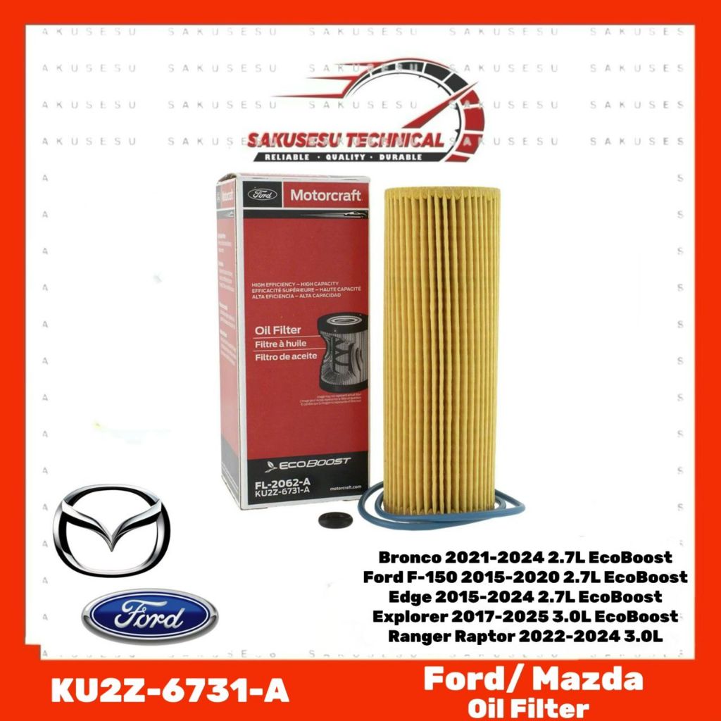 FT4Z-6731-A KU2Z-6731-A FL-2062 FORD RAPTOR 3.0 กรองน้ํามันเครื่อง
