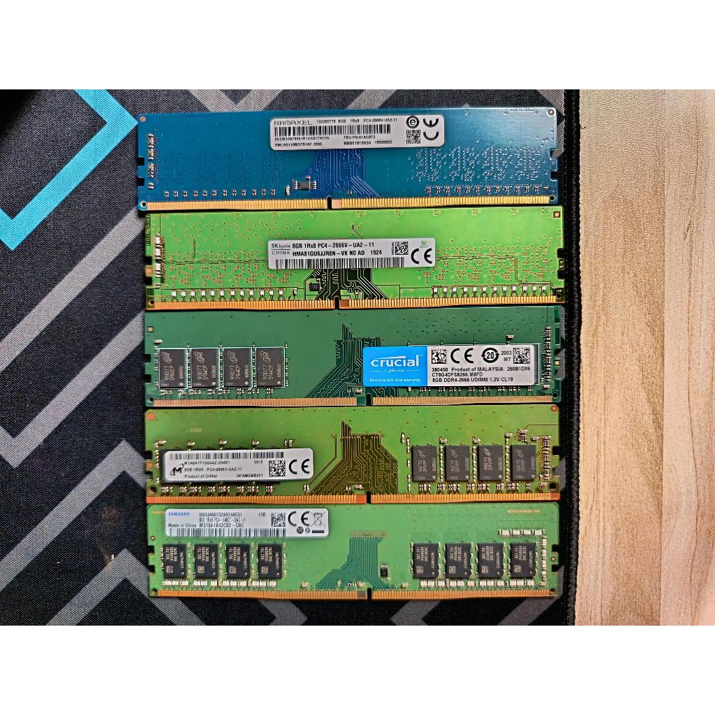 เดสก์ท็อป / PC Ram DDR5 DDR4 16GB / 8GB 6000Mhz 5600Mhz 4800Mhz 3600Mhz 3200Mhz 2666Mhz 2400Mhz UDIM